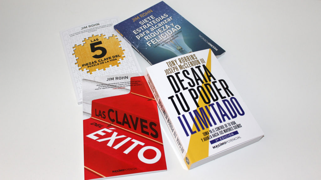 Jim Rohn Libros Las 3 obras maestras de Jim Rohn – Máximo Potencial